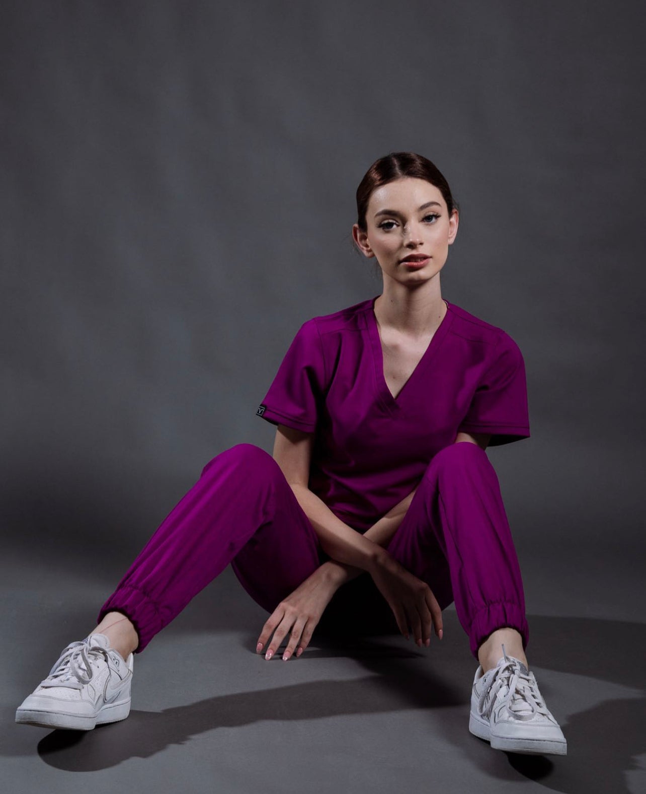 Scrub Jogger Dama Magenta