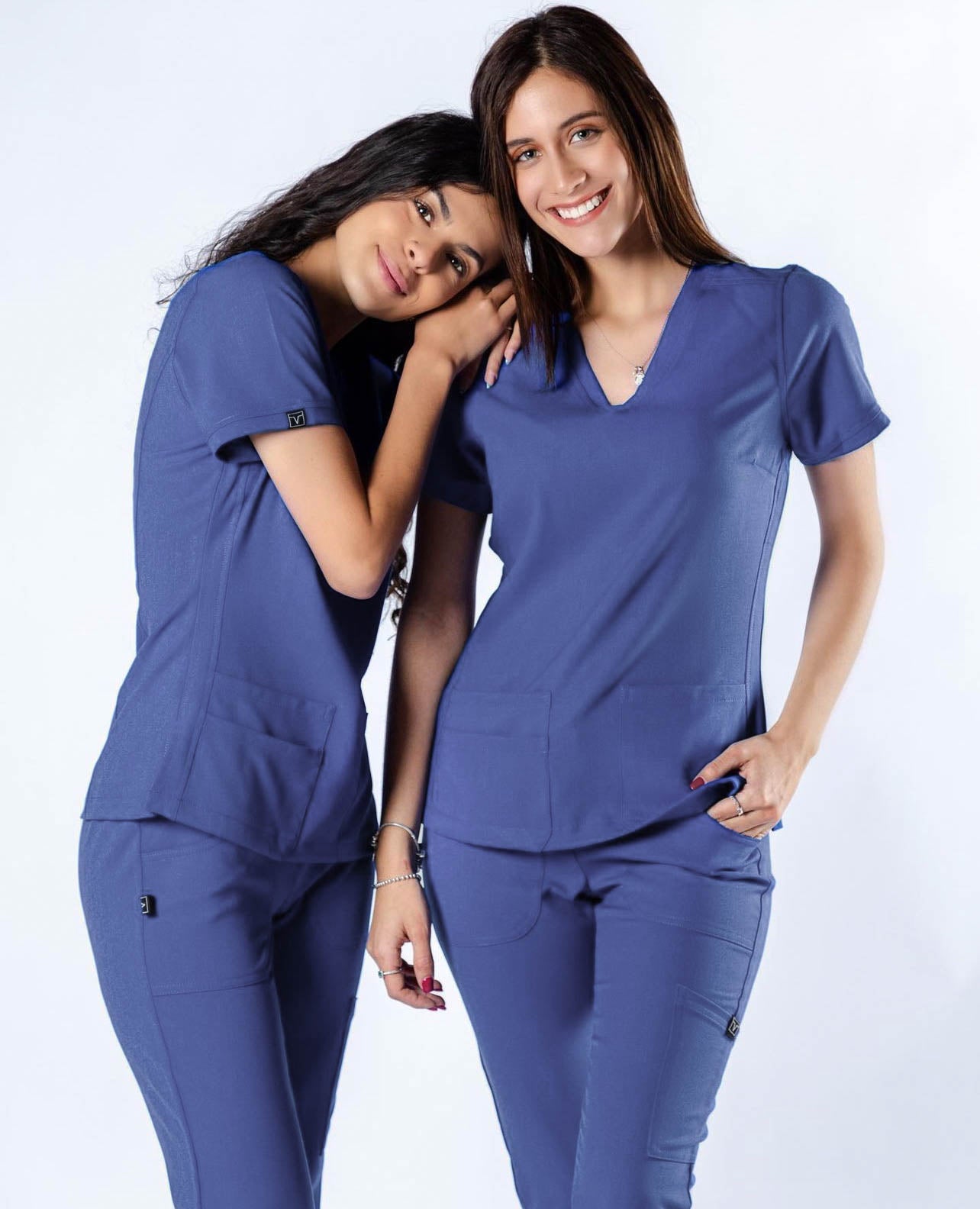 Scrub Jogger Lady White