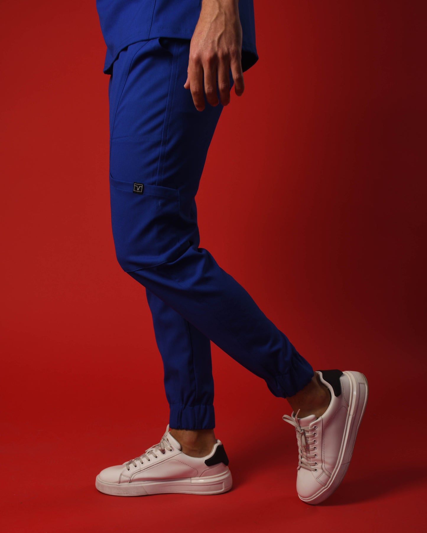 Royal Blue Knight Scrub Jogger