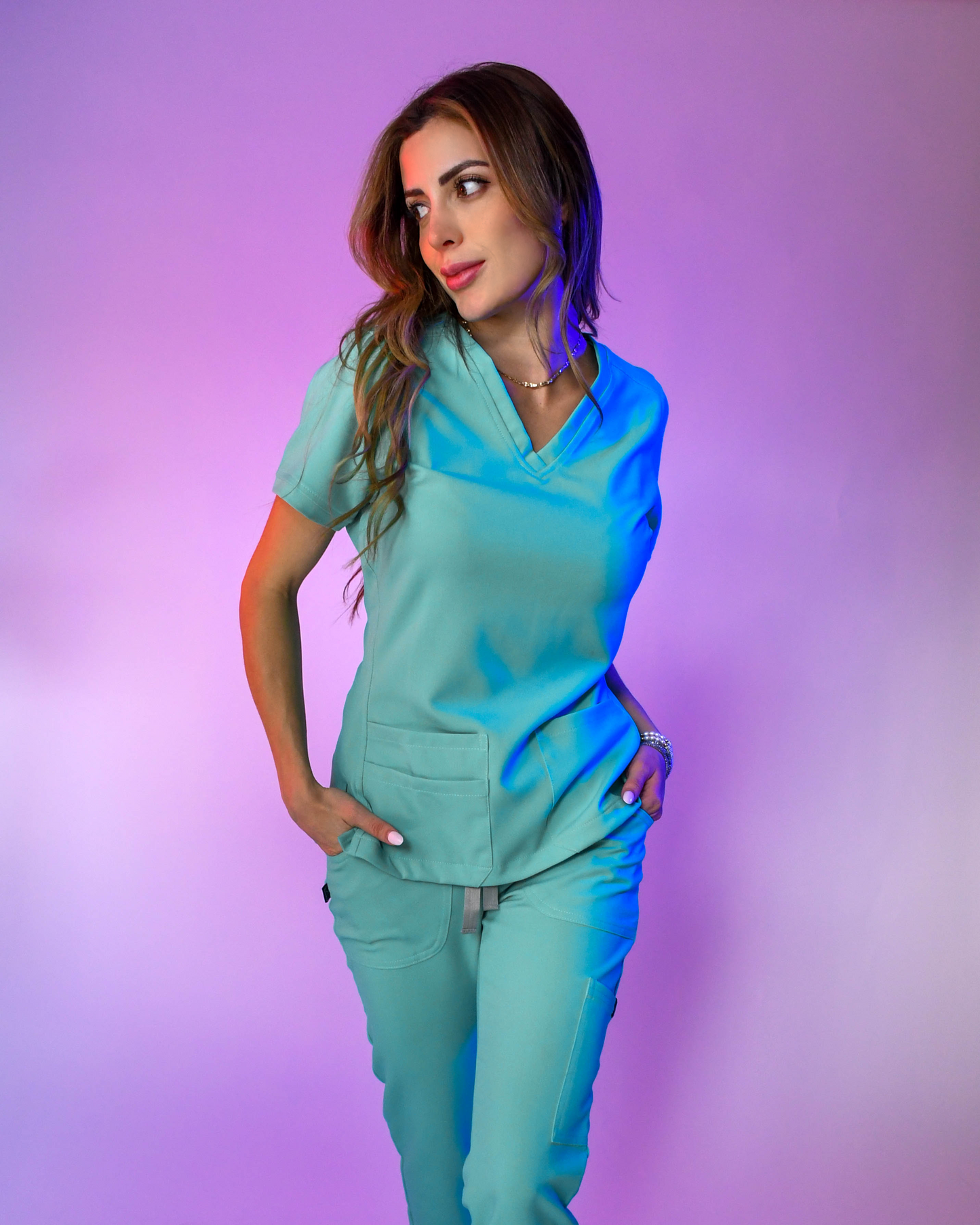 Classic Mint Lady Scrub